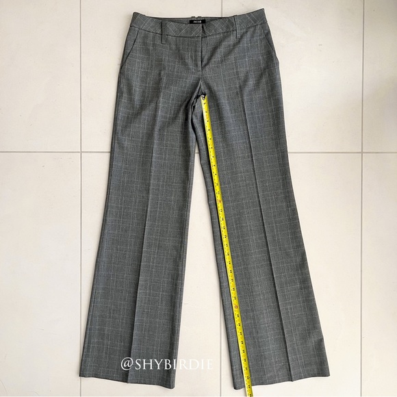 NEW JACOB Wide Leg Dress Pants in Glen Plaid - Picture 11 of 16